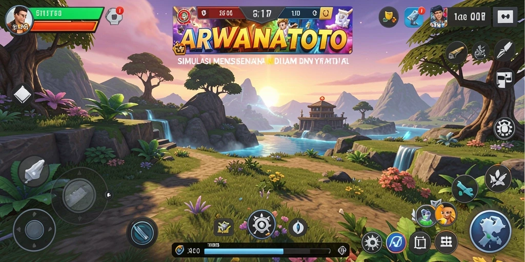 Tampilan gameplay ARWANATOTO yang menarik dan interaktif.