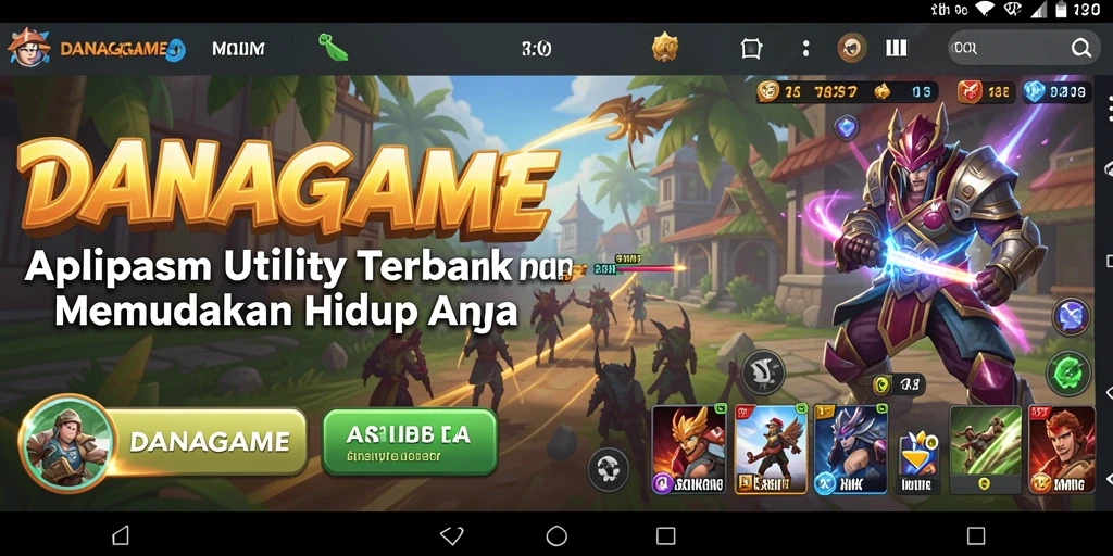 Tampilan antarmuka aplikasi Utility yang intuitif dan mudah digunakan.