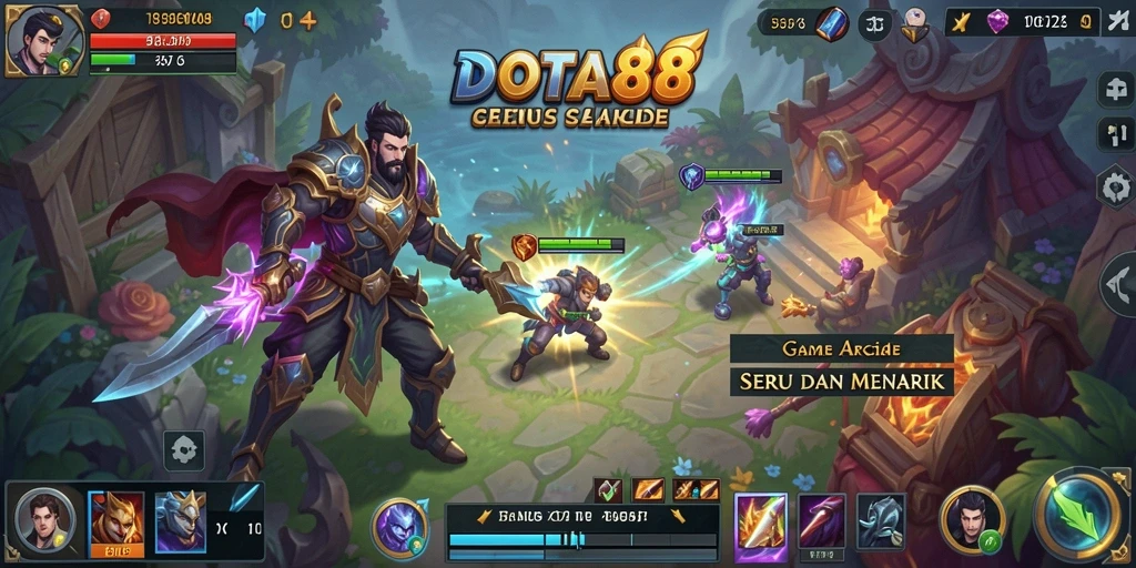 Tangkapan layar DOTA88 yang menunjukkan gameplay seru dan penuh tantangan.