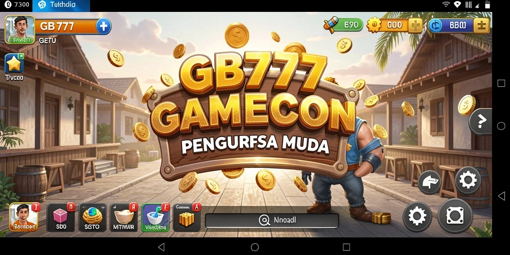 Screenshot menampilkan gameplay menarik dalam mengelola bisnis Tycoon.