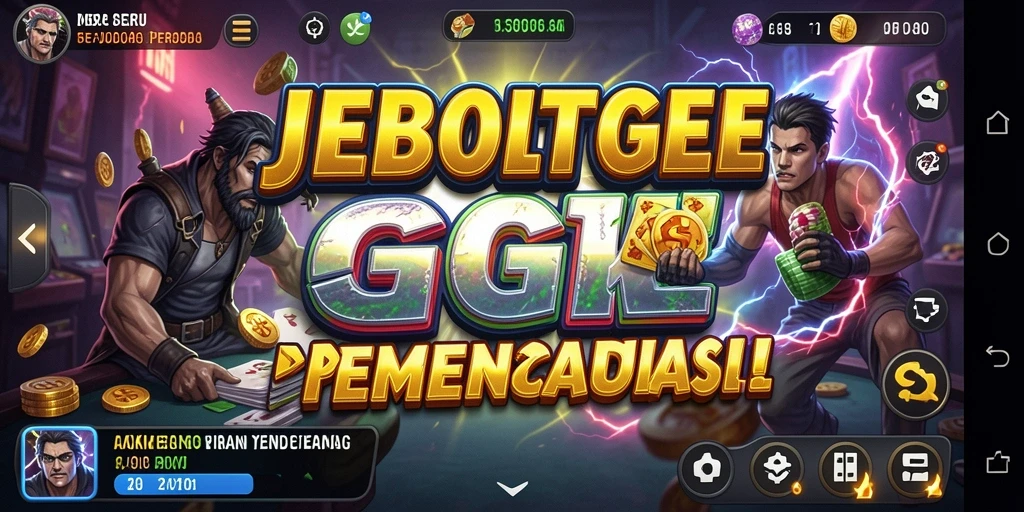 Tampilan gameplay menegangkan dari JEBOLTOGEL saat beraksi.