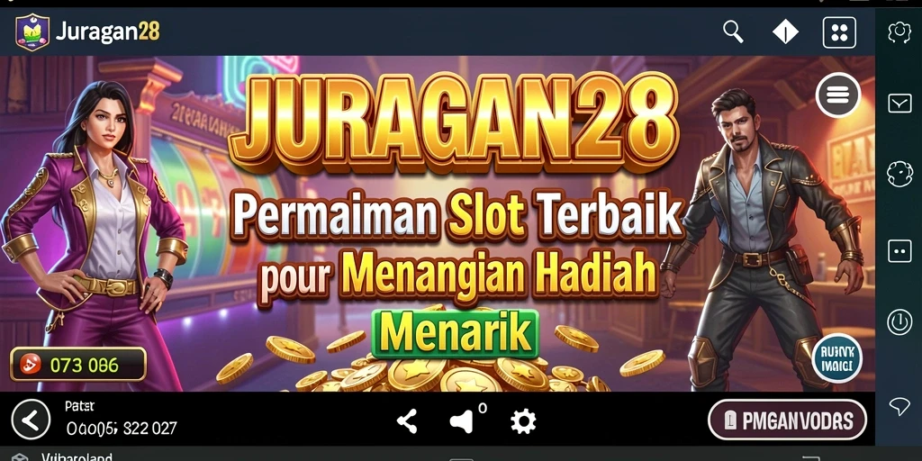 Screenshot gameplay JURAGAN28 menampilkan aksi slot seru.