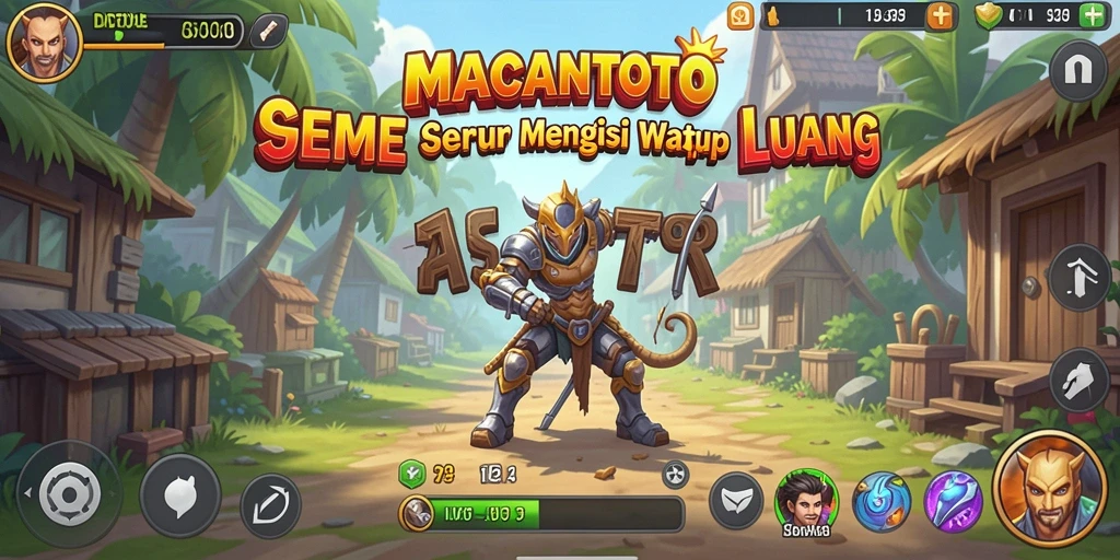 Tampilan gameplay seru dan menarik dari MACANTOTO.