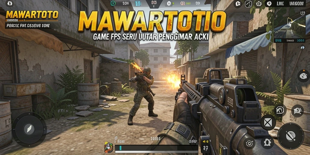 Tangkapan layar gameplay MAWARTOTO dengan aksi tembak-menembak yang mendebarkan.