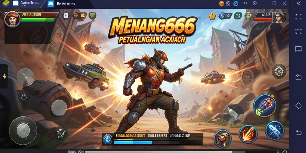 Gameplay aksi seru dan mendebarkan di MENANG666.