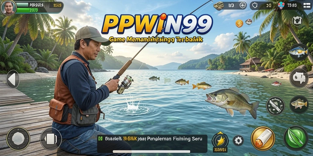 Tampilan gameplay Fishing PPWIN99 yang mendebarkan dan realistis.