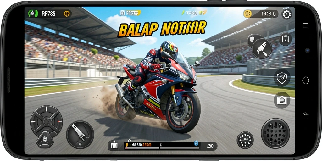 Gameplay seru balap motor di RR789 yang penuh adrenalin.