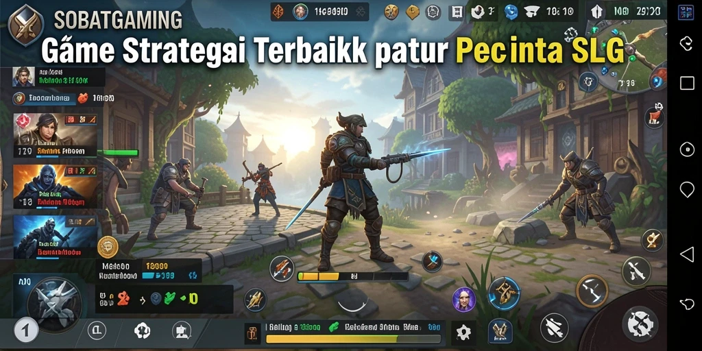 Tampilan gameplay SOBATGAMING dengan aksi strategi yang mendebarkan.