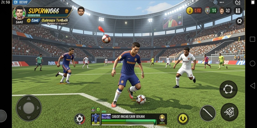 Gameplay seru dari SUPERWD666, nikmati pengalaman olahraga nyata.